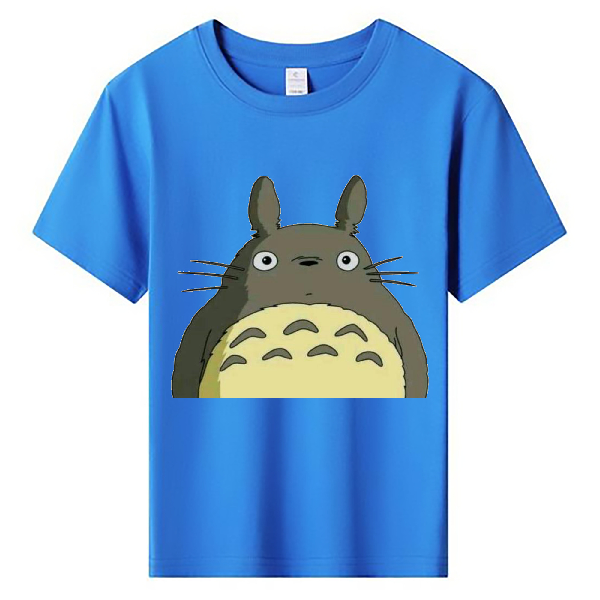 （画像用） となりのトトロ 草壁メイ 草壁サツキ My Neighbor Totoro Satsuki Kusakabe Mei Kusakabe 綿100％キッズTシャツ（フロントプリント）